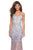 La Femme - 27609 Ombre Beaded Deep Sweetheart Trumpet Dress In Multi-Color