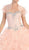 Bedazzled Sweetheart Evening Gown With Ruffled Bolero