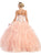 May Queen - Bedazzled Sweetheart Evening Gown With Ruffled Bolero