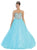 May Queen - Rhinestone Embellished Quinceanera Ballgown