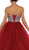 May Queen - Rhinestone Embellished Quinceanera Ballgown