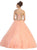 May Queen - Strapless Sweetheart Gilded Quinceanera Ballgown LK-74