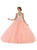 Crystal Embellished Jewel Quinceanera Ballgown