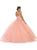 Crystal Embellished Jewel Quinceanera Ballgown