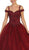 Beaded Lace Sweetheart Quinceanera Ballgown