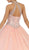 May Queen - LK80 Lustrous Jeweled High Neck Ball Gown
