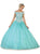 May Queen - LK91 Embellished Off-Shoulder Quinceañera Ballgown