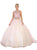 Two Piece Bejeweled QuinceaÃ±era Ballgown