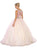 Two Piece Bejeweled QuinceaÃ±era Ballgown
