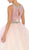 Two Piece Bejeweled QuinceaÃ±era Ballgown