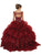 May Queen - Embellished Illusion Off-Shoulder Ruffled Quinceanera Ballgown