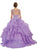 May Queen - Embellished Illusion Off-Shoulder Ruffled Quinceanera Ballgown