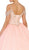 Embellished V-neck Quinceanera Ballgown