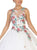 May Queen - LK97 Sleeveless Floral Embellished Evening Ballgown