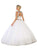 May Queen - LK97 Sleeveless Floral Embellished Evening Ballgown