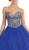 May Queen - Strapless Sweetheart Sequined Formal Ballgown