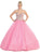 Strapless Sweetheart Sequined Formal Ballgown