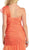 May Queen - MQ-1013 Ruched Sweetheart A-line Evening Dress in Orange