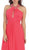 Shirred Cutout Halter A-Line Long Evening Dress