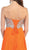 May Queen - Metallic Ornate Lace Up A-Line Evening Gown