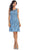 May Queen - Sleeveless Illusion Soutache Embellished Cocktail Dress