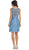 May Queen - Sleeveless Illusion Soutache Embellished Cocktail Dress