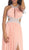Ruched Halter A-Line Evening Gown