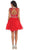 Beaded Illusion Tulle Cocktail Dress