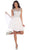 May Queen - Beaded Illusion Tulle Cocktail Dress