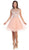 Beaded Illusion Tulle Cocktail Dress