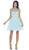May Queen - Beaded Illusion Tulle Cocktail Dress