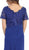 May Queen - Lace Scalloped V-neck Sheath Evening Dress