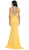 Bejeweled Sheer Sheath Evening Dress