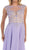 Embellished Illusion Bateau A-line Prom Dress