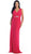 Sleeveless Ruched Panel A-Line Long Bridesmaid Dress