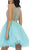 May Queen - Rhinestone Embellished Metallic Cocktail Dress