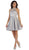 Bedazzled Illusion Halter A-line Prom Dress