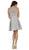 Bedazzled Illusion Halter A-line Prom Dress