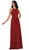 May Queen - Crisscross Ruched Fitted Bridesmaid Dress