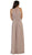 Crisscross Ruched Fitted Bridesmaid Dress