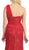 Chiffon Sashed Floral Lace Evening Dress