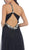 May Queen - MQ1028 Ornate Strap Ruched Sweetheart A-line Prom Dress In Black