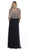 May Queen - MQ1059 Hand Beaded Lace Mother of the Bride Gown with Matching Jacket