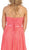 Strapless Ruched Sweetheart Chiffon Prom Dress