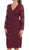 Scalloped V-Neck Knee Length Lace Cocktail Dress