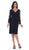 Scalloped V-Neck Knee Length Lace Cocktail Dress