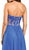 Beaded Floral Chiffon Prom Dress