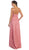 Sleeveless Floral Evening Dress
