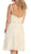 Illusion Lace A-Line Cocktail Dress with Sheer Bolero