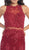 Bead Embellished Sheer Evening Gown